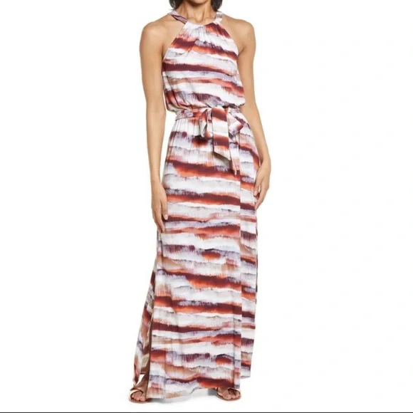 knee length dresses for ladies Ilse Jacobsen Crezia Taupe Maxi Dress – BOHO BEACH FEST